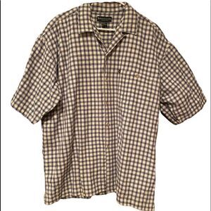 Burt Pulitzer XL Tall Plaid Shirt